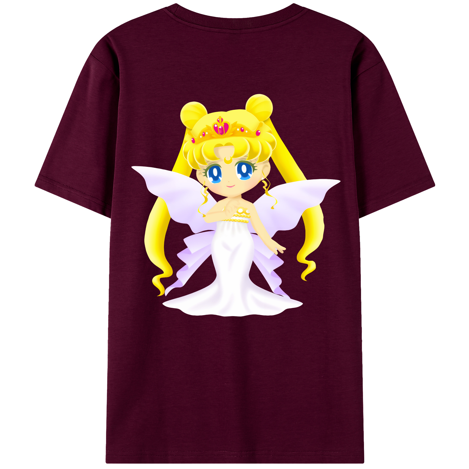 （画像用） 美少女戦士セーラームーン 愛野 美奈子 あいの みなこ Sailor Moon Aino Minako レディース半袖Tシャツ(バックプリント)